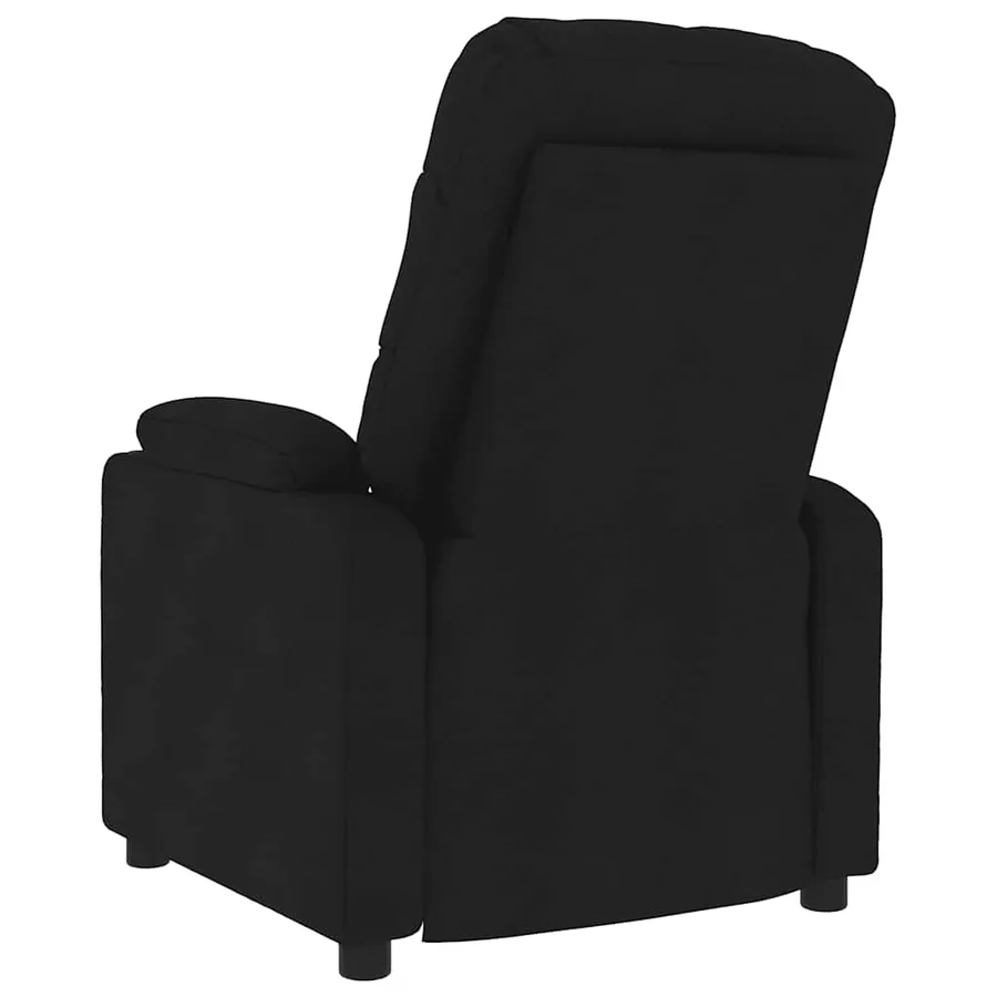 Fauteuil de massage Noir Tissu - 5