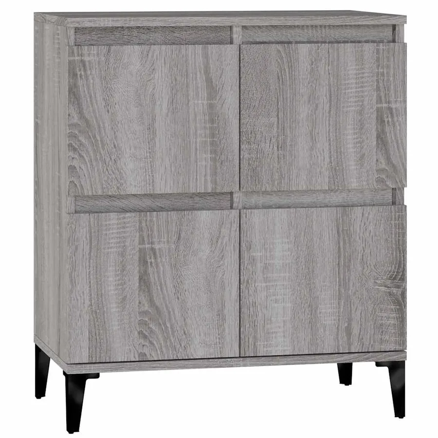 Buffet Sonoma gris 60x35x70 cm Bois d'ingénierie - 2