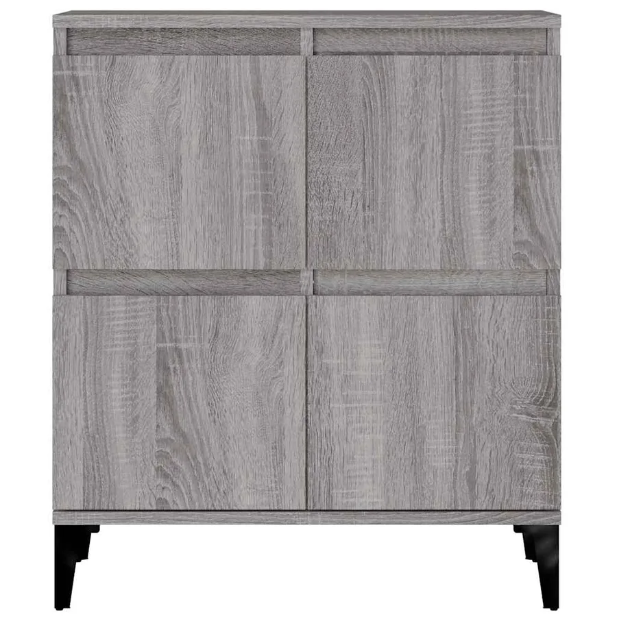 Buffet Sonoma gris 60x35x70 cm Bois d'ingénierie - 6