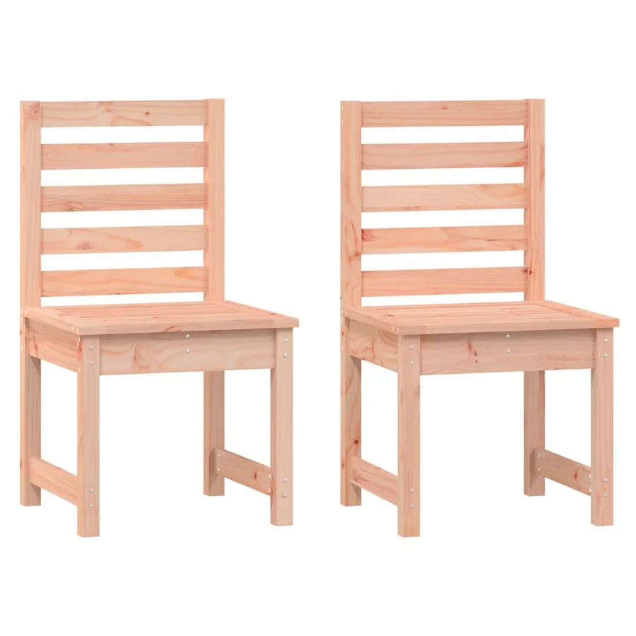 Ensemble à manger de jardin 7 pcs bois massif Douglas - 6