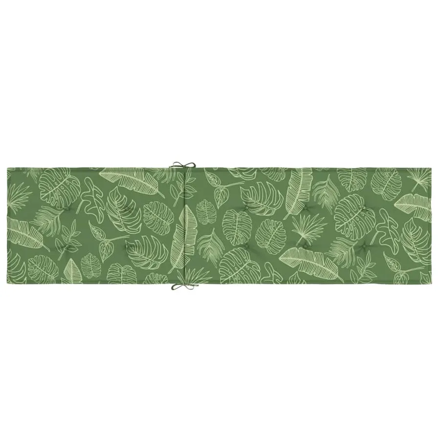 Coussin de chaise longue motif de feuilles tissu oxford - 5