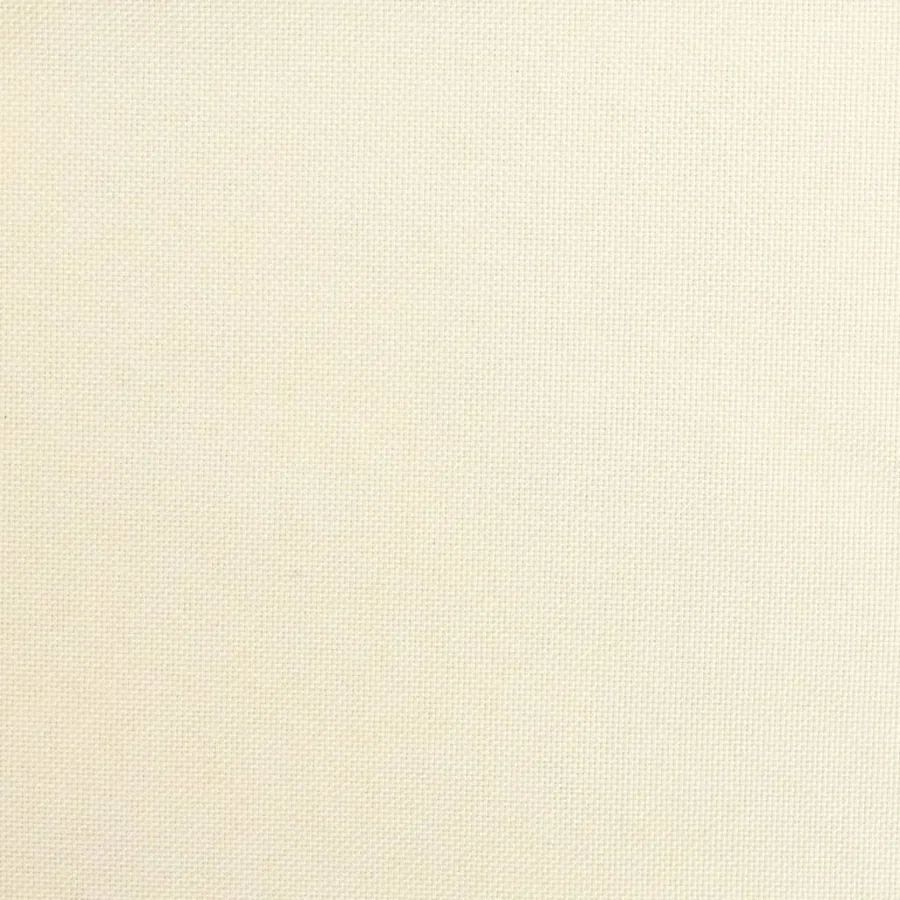 Chaise pivotante de salle à manger Crème Tissu - 6