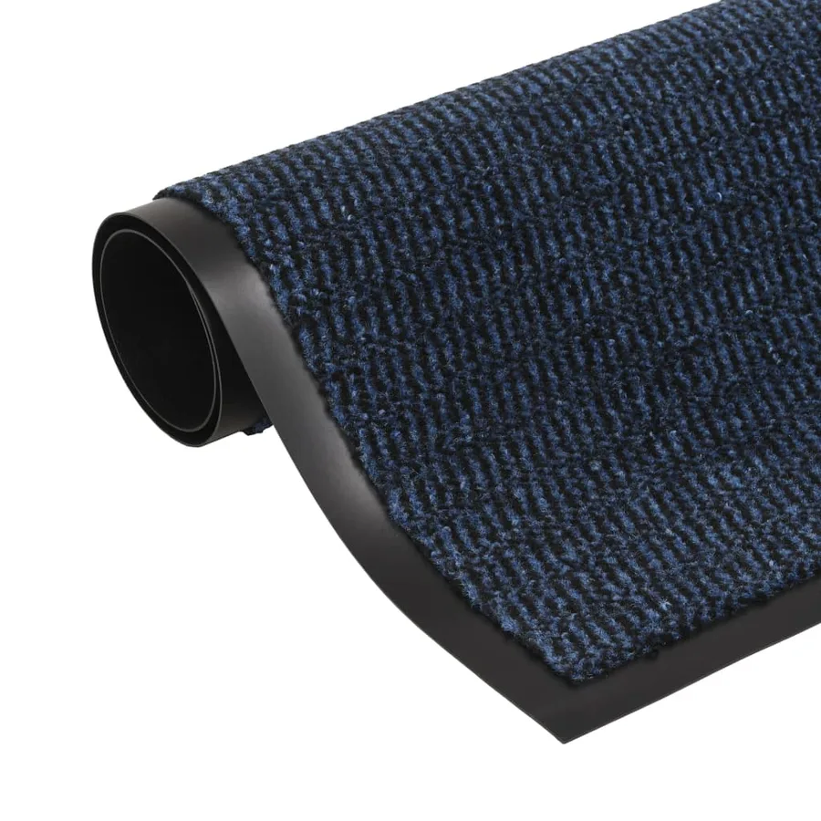 Paillassons rectangulaires 2 pcs 40 x 60 cm Bleu - 2