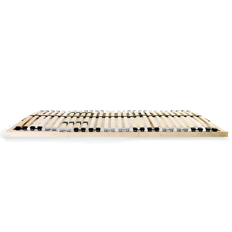 Sommiers à lattes sans matelas 2 pcs avec 28 lattes 80x200 cm - 3