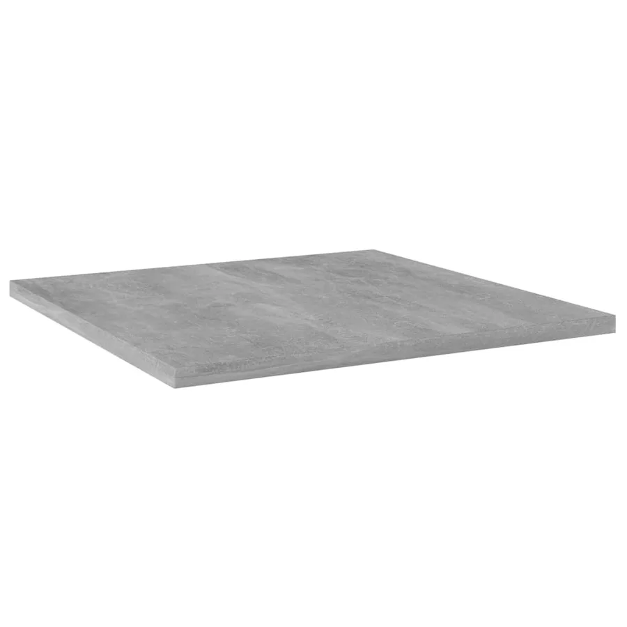 Panneaux de bibliothèque 8 pcs gris béton bois d’ingénierie - 2