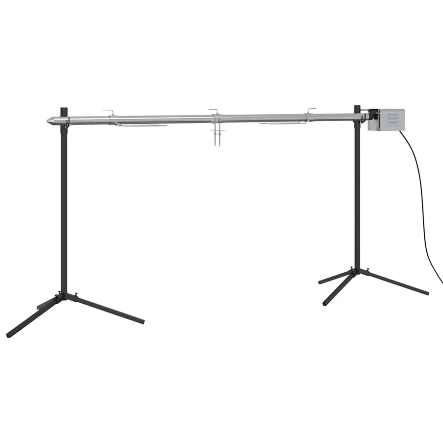 Ensemble de grille et de plateau automatique pour barbecue inox - 3