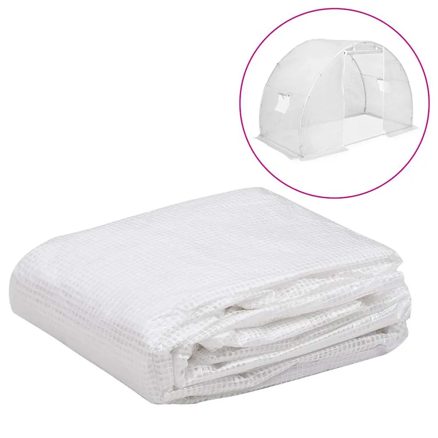 Couverture de remplacement serre (4,5 m²) 3x1,5x2 m Transparent