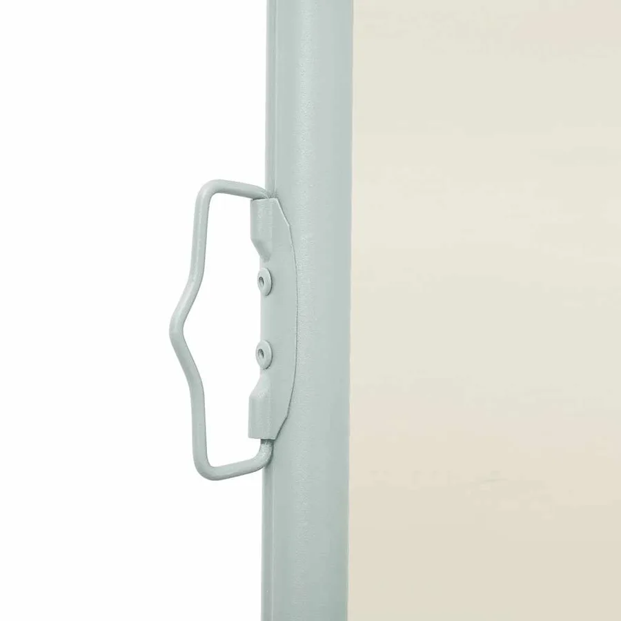 Auvent latéral rétractable de patio 170x300 cm Crème - 8