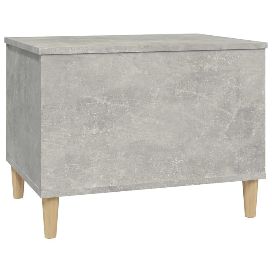 Table basse Gris béton 60x44,5x45 cm Bois d'ingénierie - 4