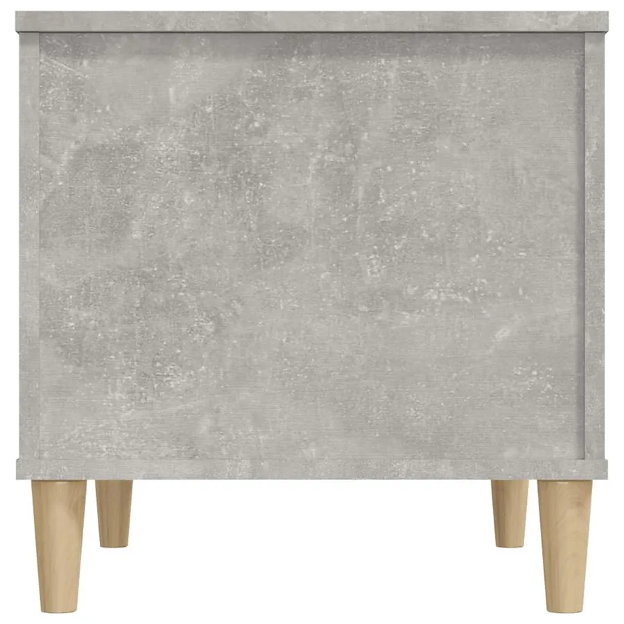 Table basse Gris béton 60x44,5x45 cm Bois d'ingénierie - 6