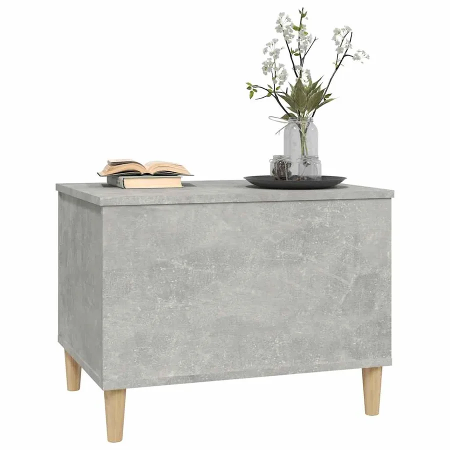 Table basse Gris béton 60x44,5x45 cm Bois d'ingénierie - 7