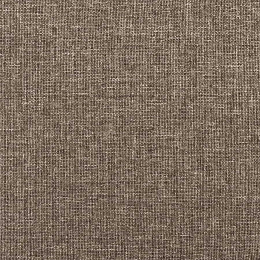 Cadre de lit sans matelas taupe 80x200 cm tissu - 8