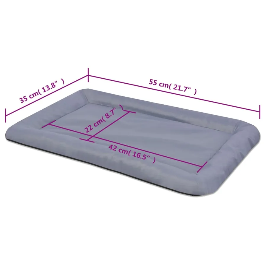Matelas pour chiens Taille M Gris - 5