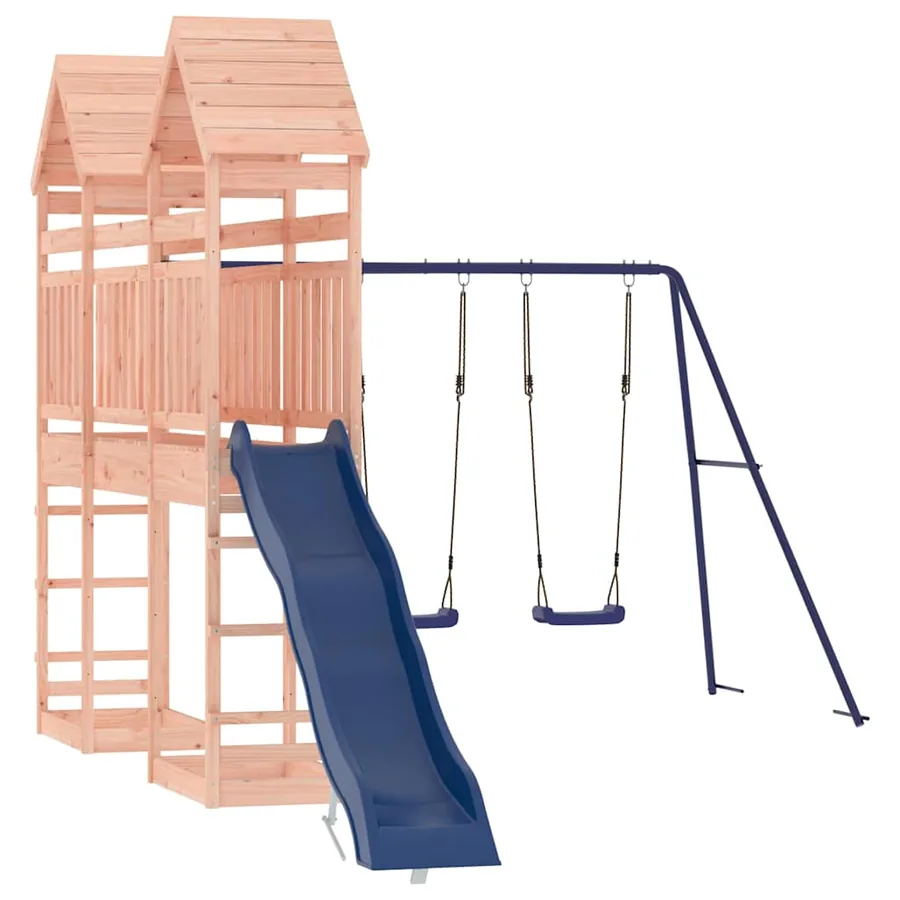 Aire de jeux d'extérieur bois massif de douglas - 3