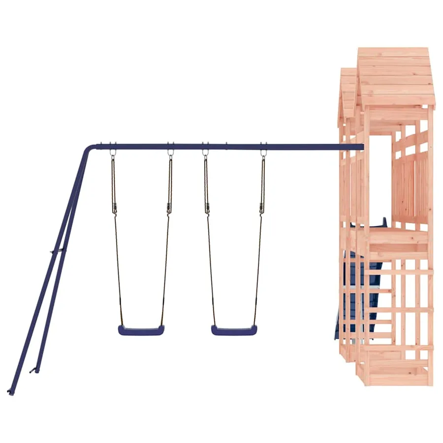 Aire de jeux d'extérieur bois massif de douglas - 4
