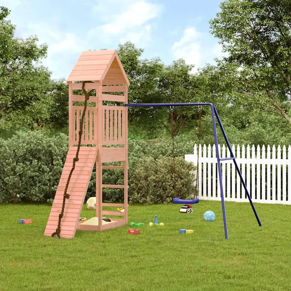 Aire de jeux d'extérieur bois massif de douglas
