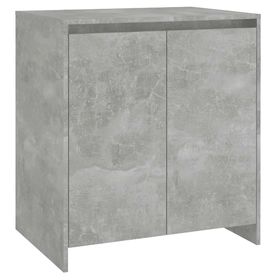 Buffet Gris béton 70x41x75 cm Bois d'ingénierie - 2
