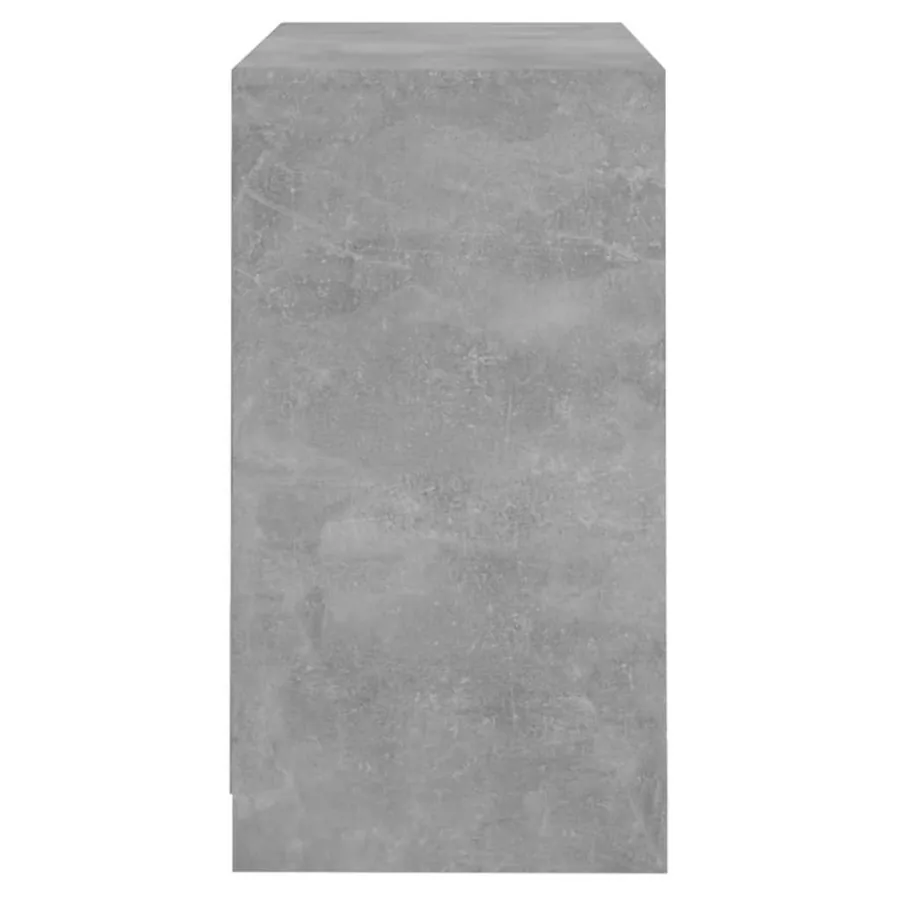 Buffet Gris béton 70x41x75 cm Bois d'ingénierie - 7