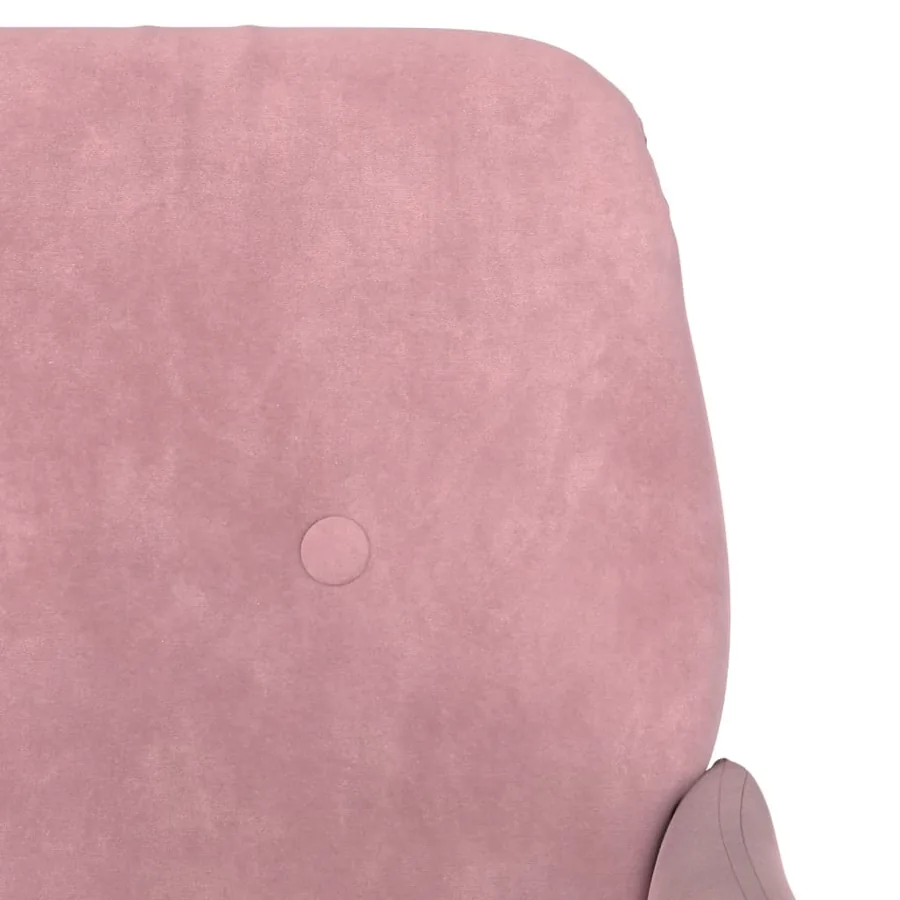 Fauteuil Rose 62x79x79 cm Velours - 6