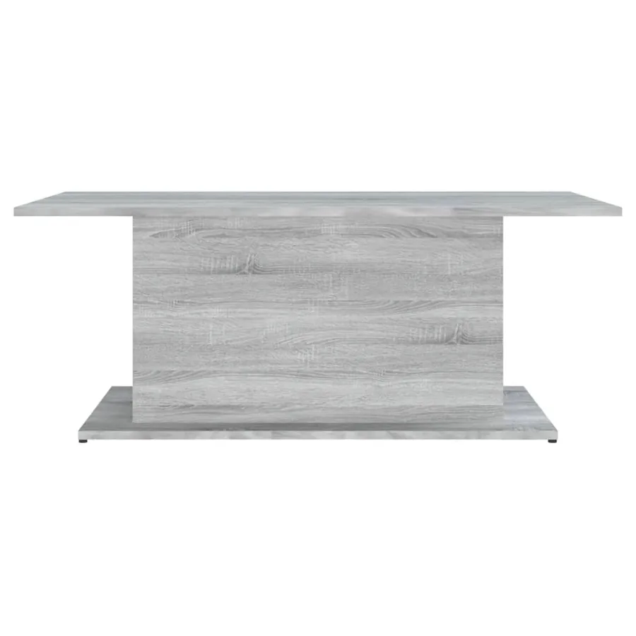 Table basse Sonoma gris 102x55,5x40 cm Bois d'ingénierie - 4