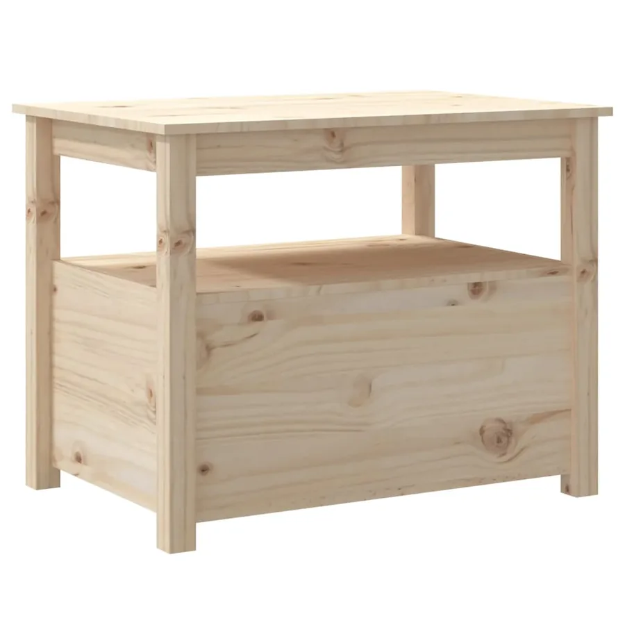 Table basse 71x49x55 cm Bois massif de pin - 10