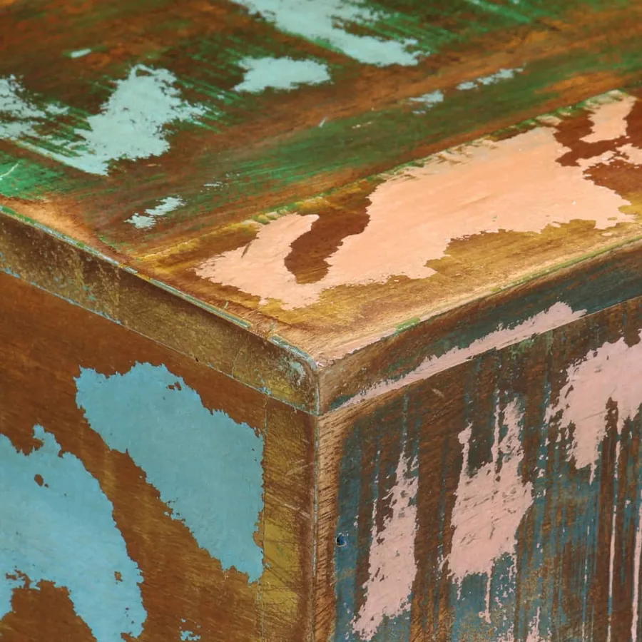 Table d'appoint 40x30x51 cm Bois massif de récupération - 7