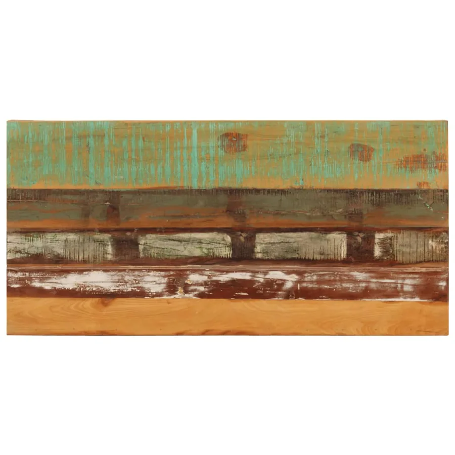 Table de bar 112x55x108 cm Bois massif de récupération - 4