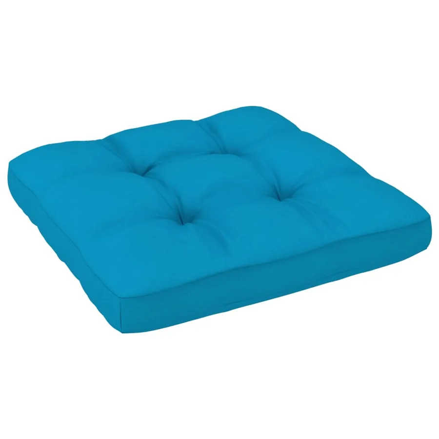 Salon de jardin palette 6pcs avec coussins Bois de pin imprégné - 6