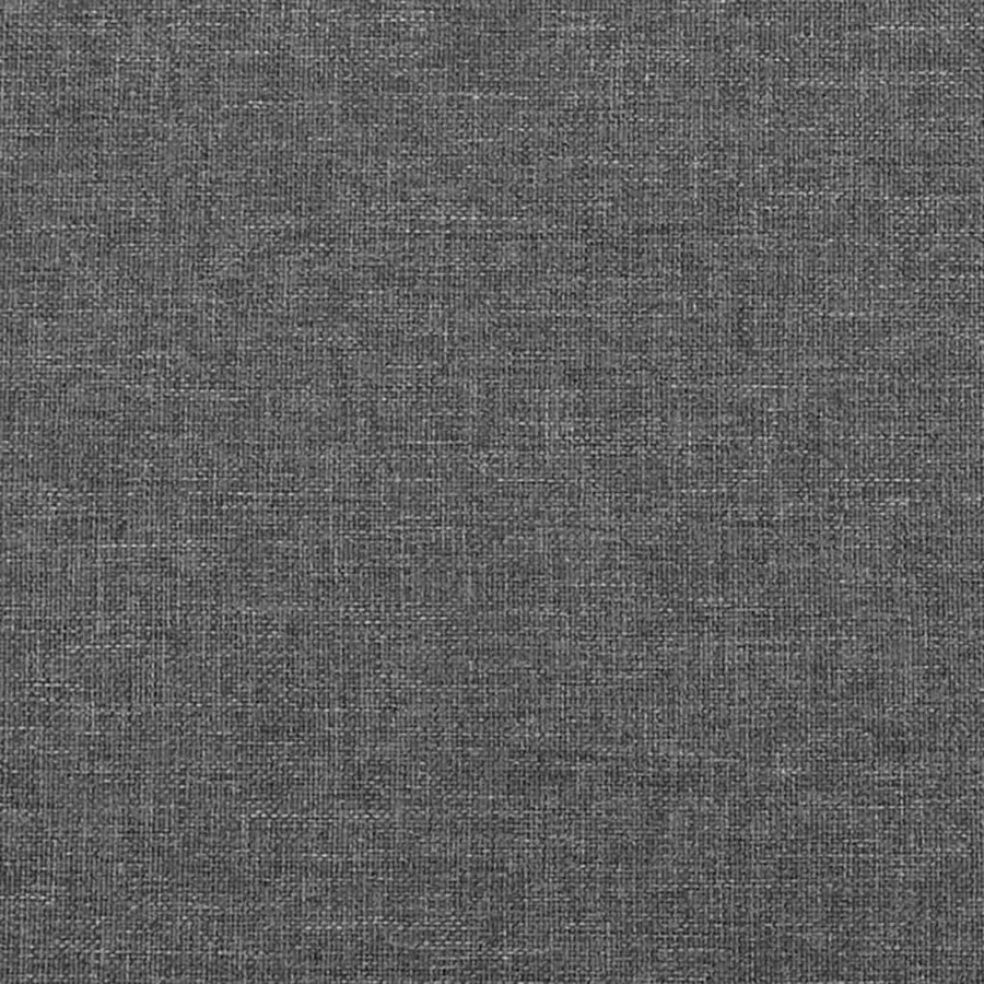 Cadre de lit sans matelas gris foncé 100x200 cm tissu - 11