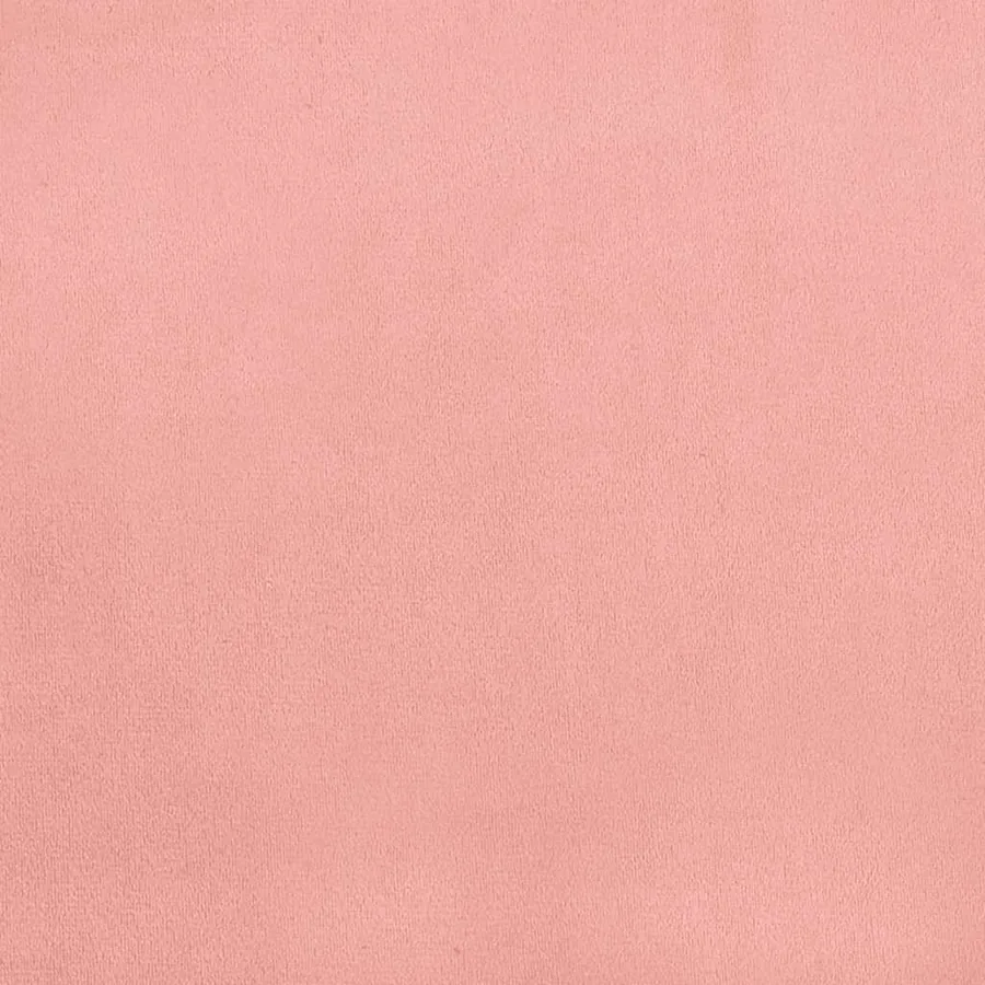 Cadre de lit et tête de lit sans matelas rose 90x200 cm velours - 8