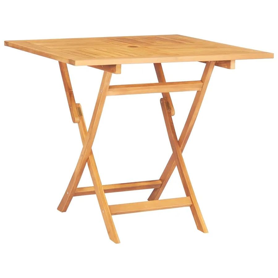 Ensemble à manger de jardin 5 pcs Bois de teck massif - 6