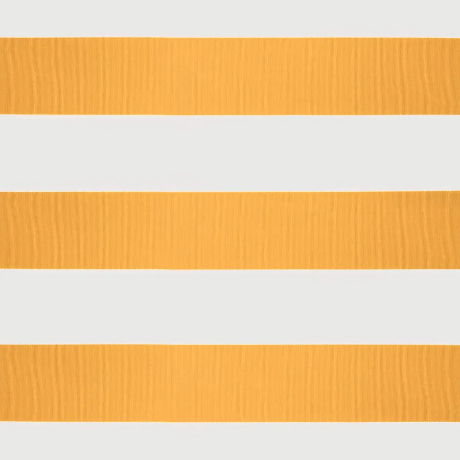 Auvent rétractable jaune et blanc 3,5x2,5 m tissu et aluminium - 8