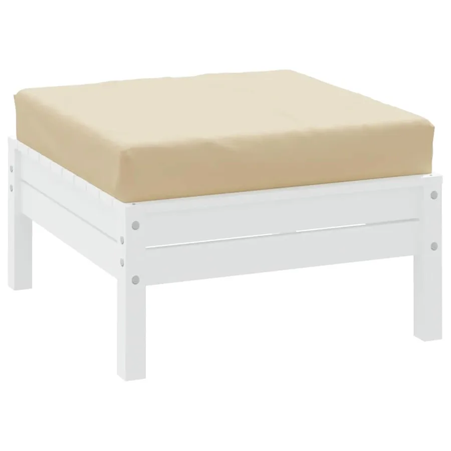 Coussin de palette beige 60x60x8 cm tissu oxford - 3