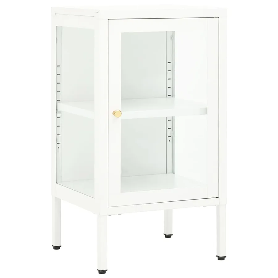 Buffet 38x35x70 cm Métal et verre - 2