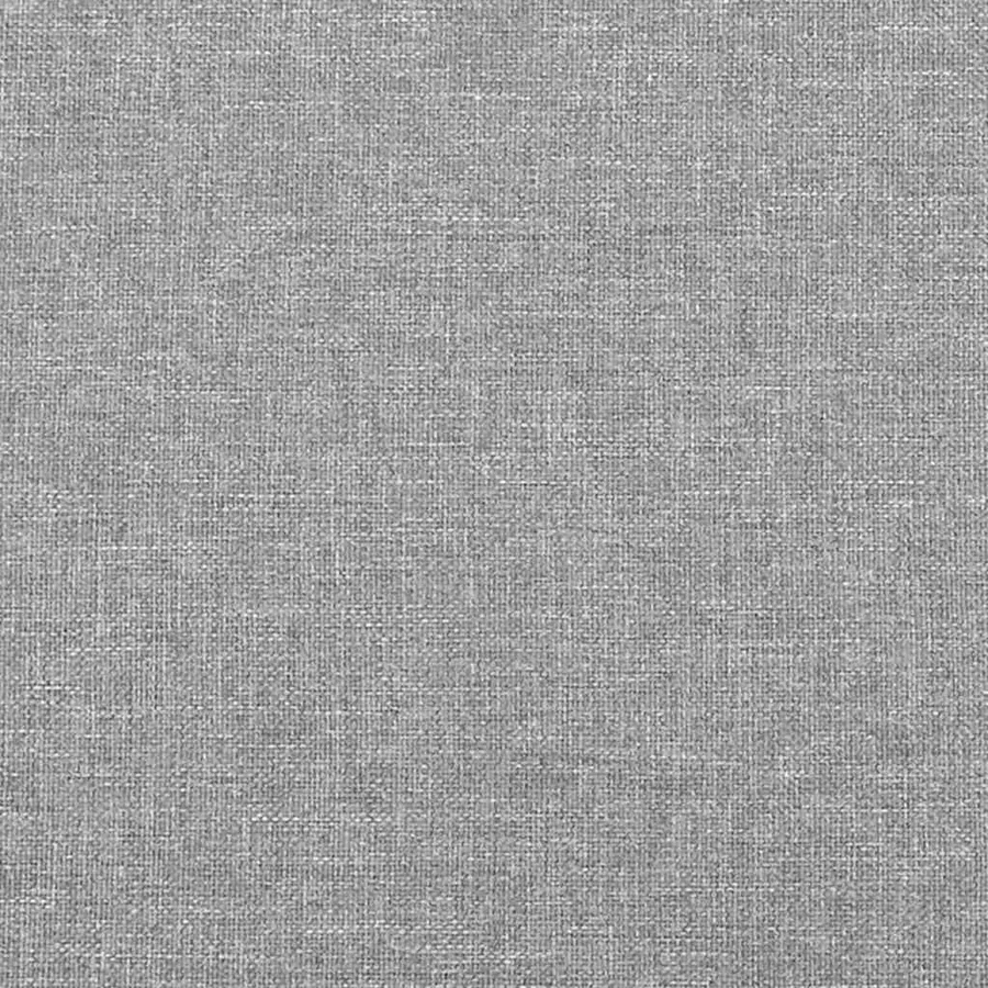 Cadre de lit sans matelas gris clair 90x200 cm tissu - 8