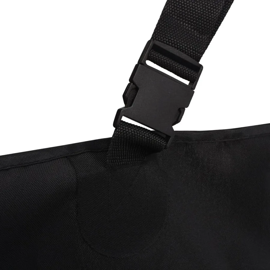 Housse de siège auto pour animaux 148 x 142 cm Noir - 4