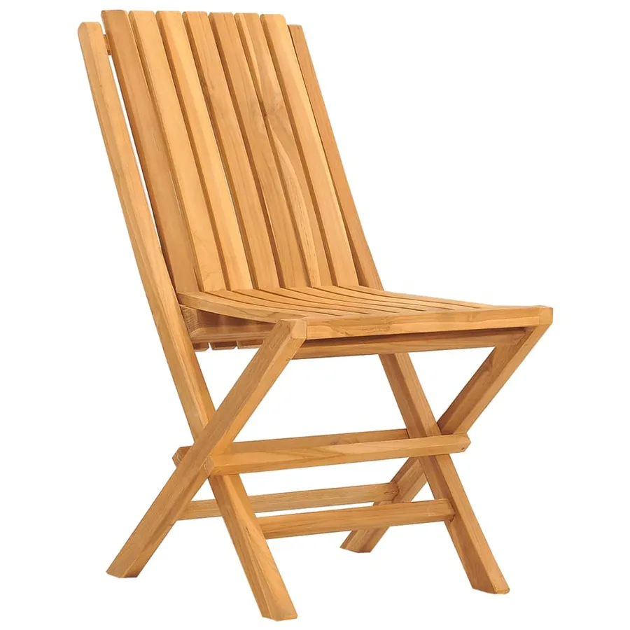 Ensemble à manger de jardin 7 pcs Bois de teck solide - 4