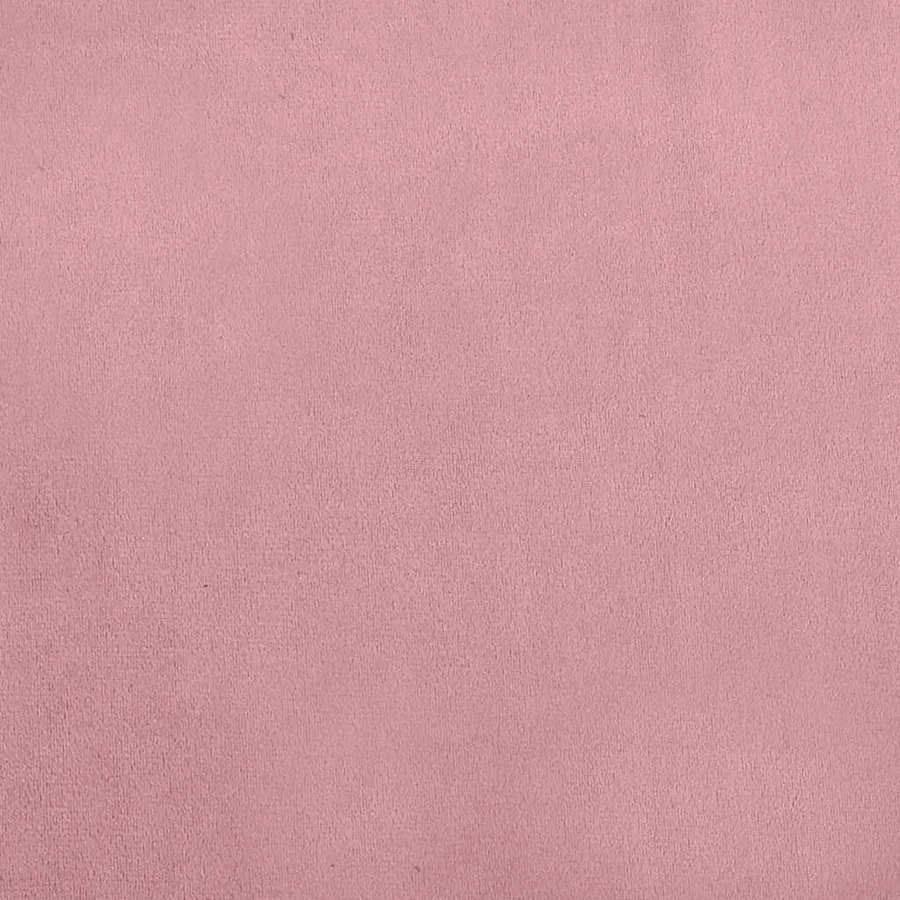 Lit pour chien rose 100x50x21 cm velours - 6