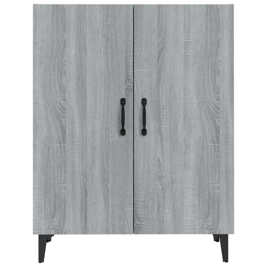 Buffet Sonoma gris 70x34x90 cm Bois d'ingénierie - 3