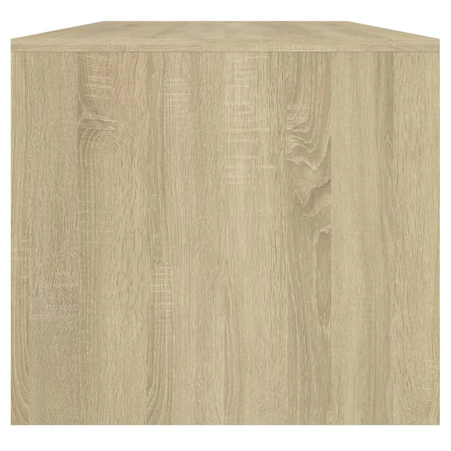 Table basse chêne sonoma 102x50x45 cm bois d'ingénierie - 7