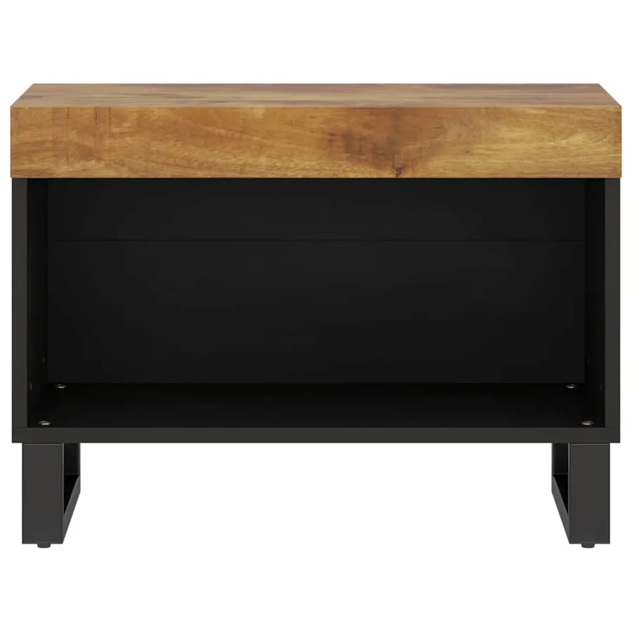 Meuble TV 60x33x43,5 cm bois massif de manguier - 3