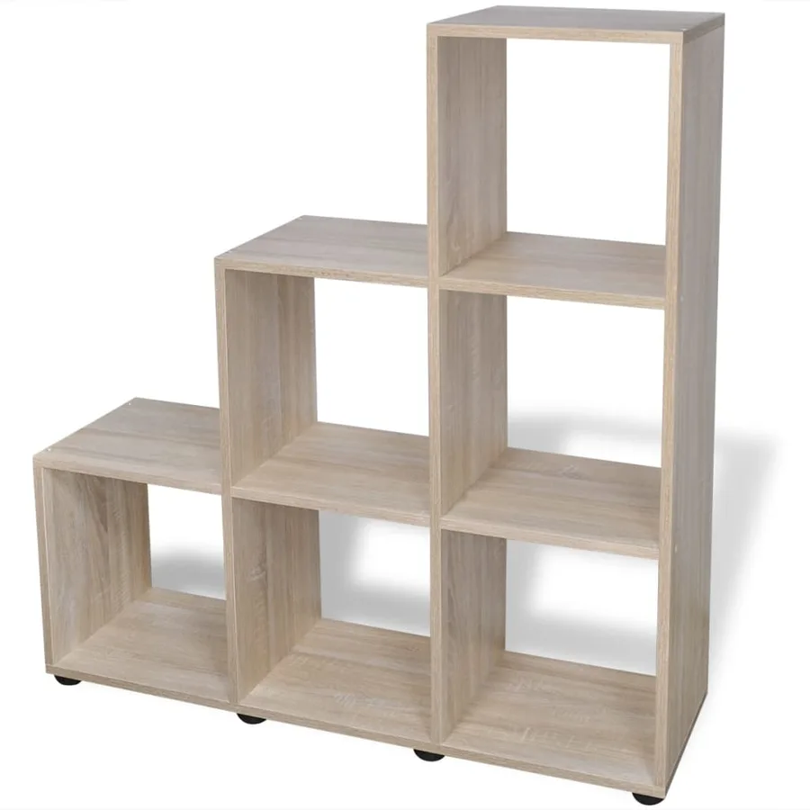 Bibliothèque/étagère 107 cm Couleur de chêne - 2
