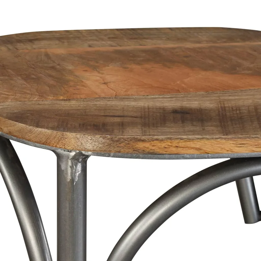 Tabouret de bar Bois de manguier massif - 9