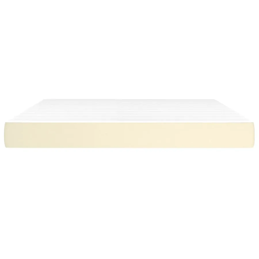Matelas à Ressorts Ensachés Moyen 160 x 200 cm 20 cm Crème - 3