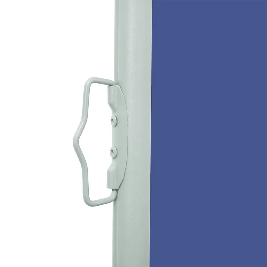 Auvent latéral rétractable 120 x 300 cm Bleu - 9