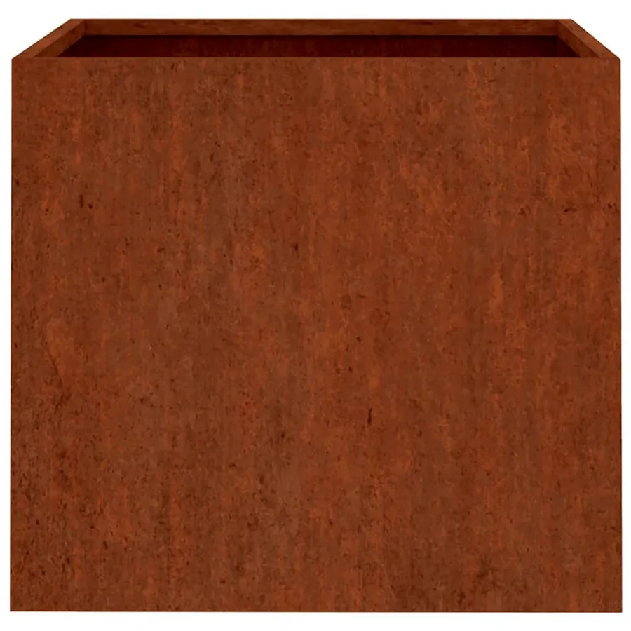 Jardinière 42x40x39 cm acier corten - 5