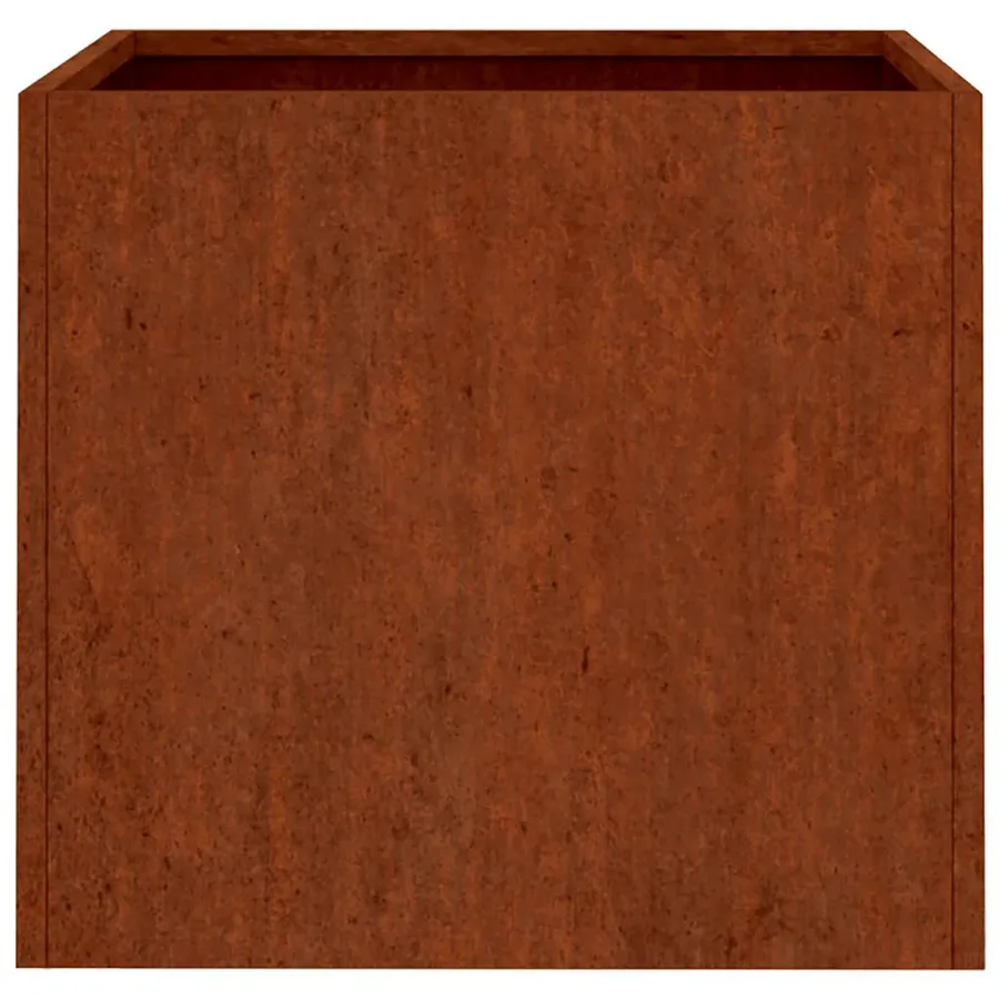 Jardinière 42x40x39 cm acier corten - 6