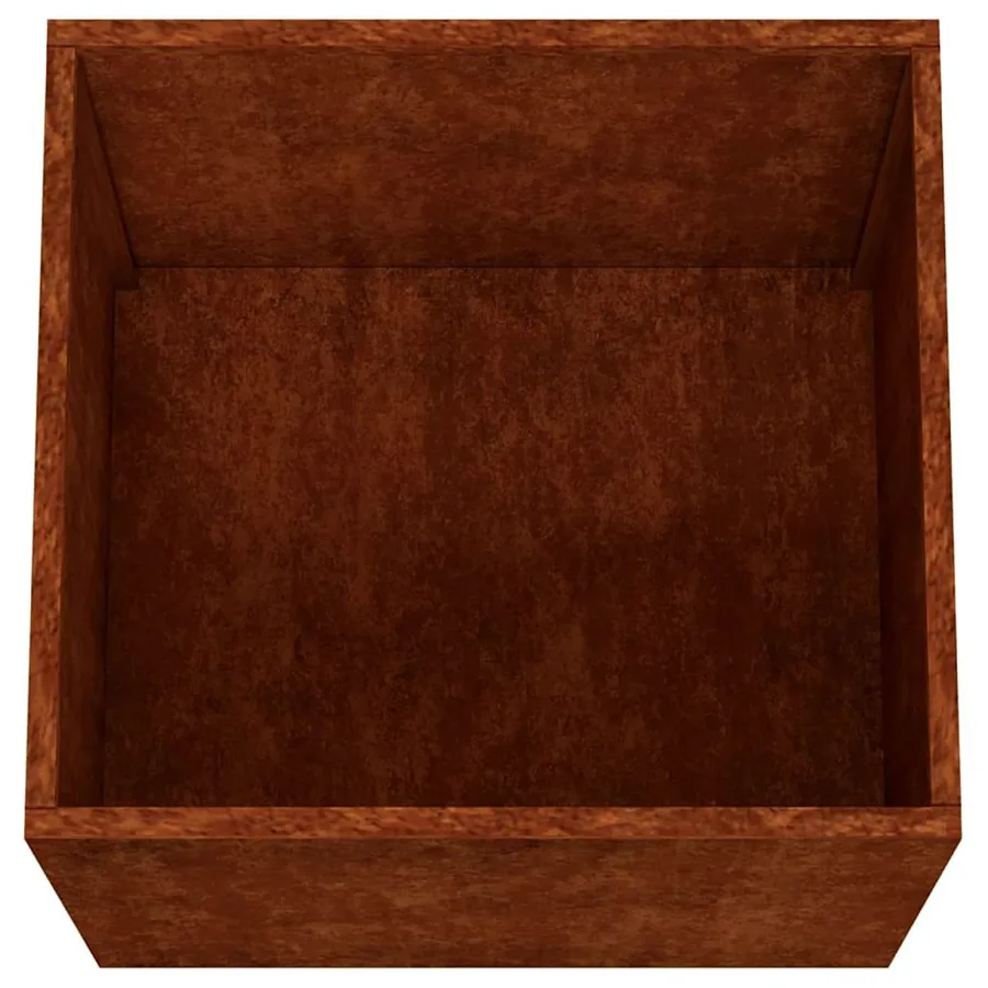 Jardinière 42x40x39 cm acier corten - 7