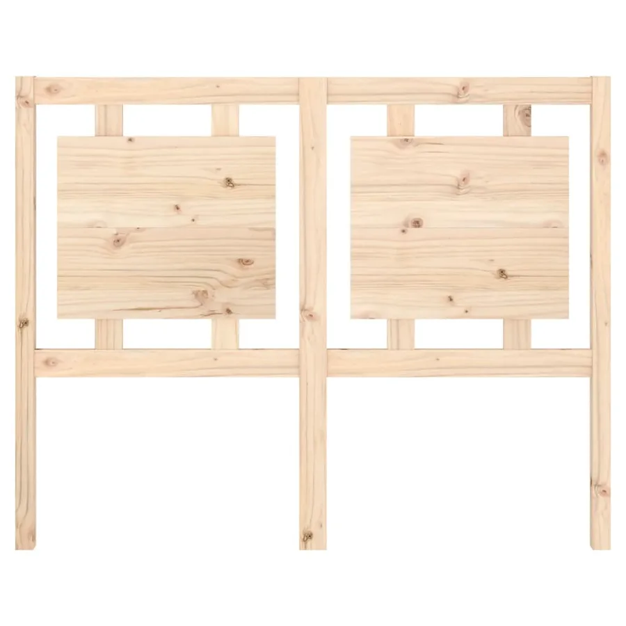 Tête de lit 125,5x4x100 cm Bois massif de pin - 4