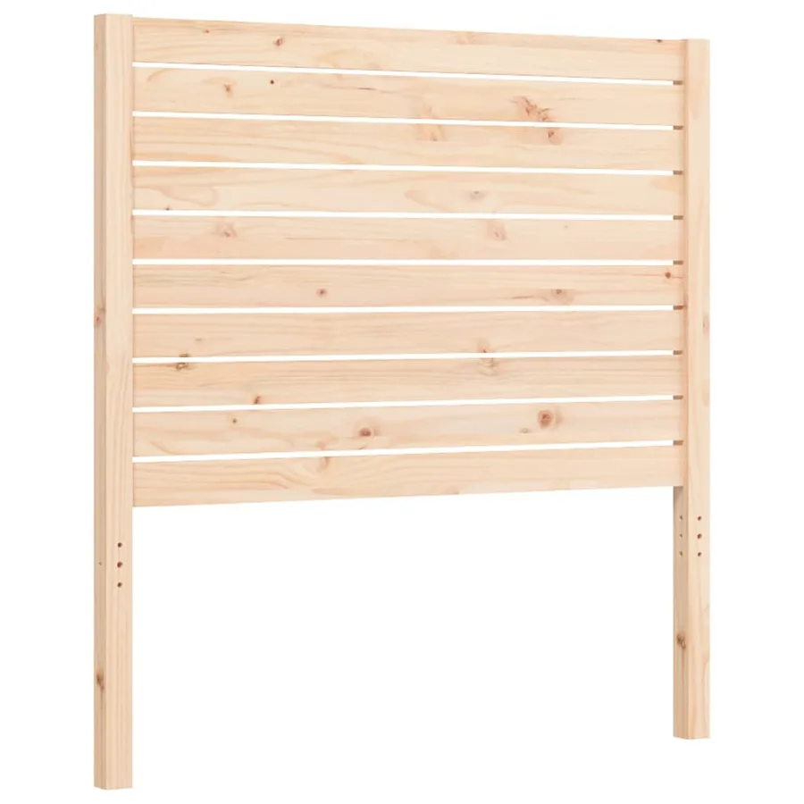 Cadre de lit sans matelas 100x200 cm bois massif - 8